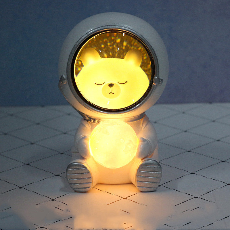 Cute Animal Astronaut night light