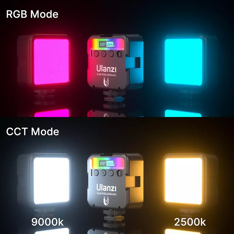 Ulanzi VL49 Portable RGB Fill Light