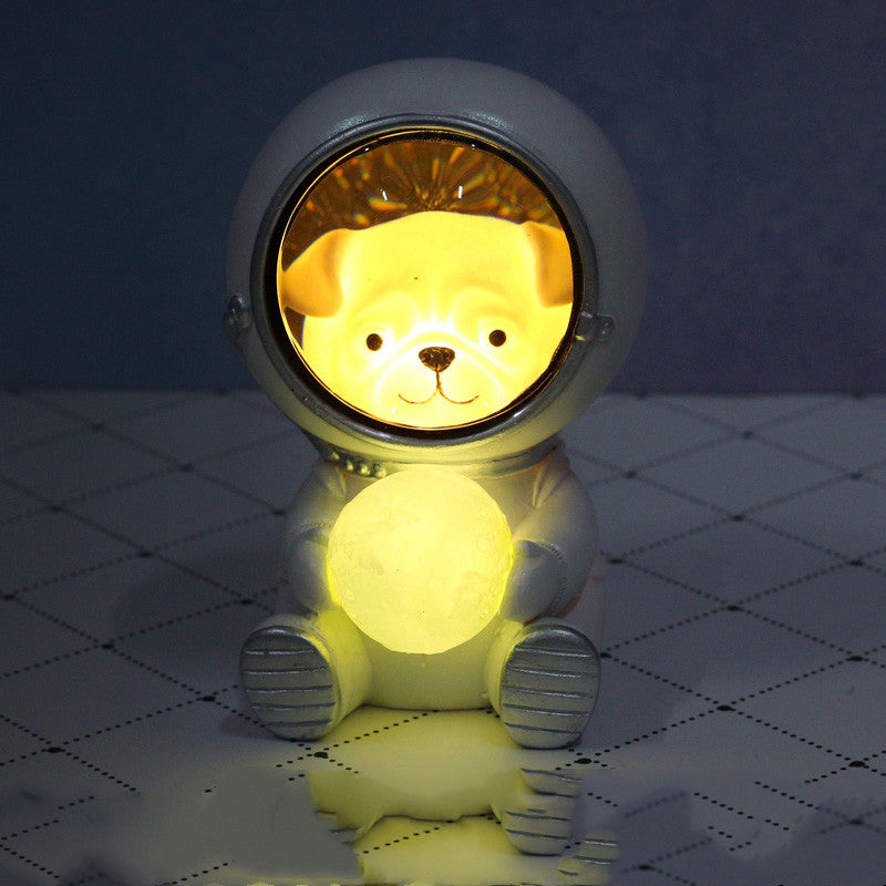 Cute Animal Astronaut night light