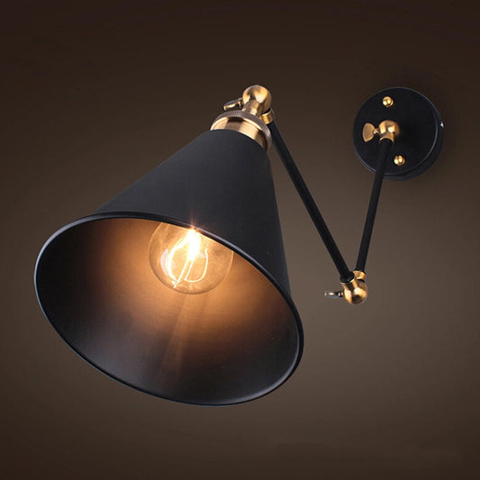 Retro Industrial Wall Light (Material: Copper+Iron)