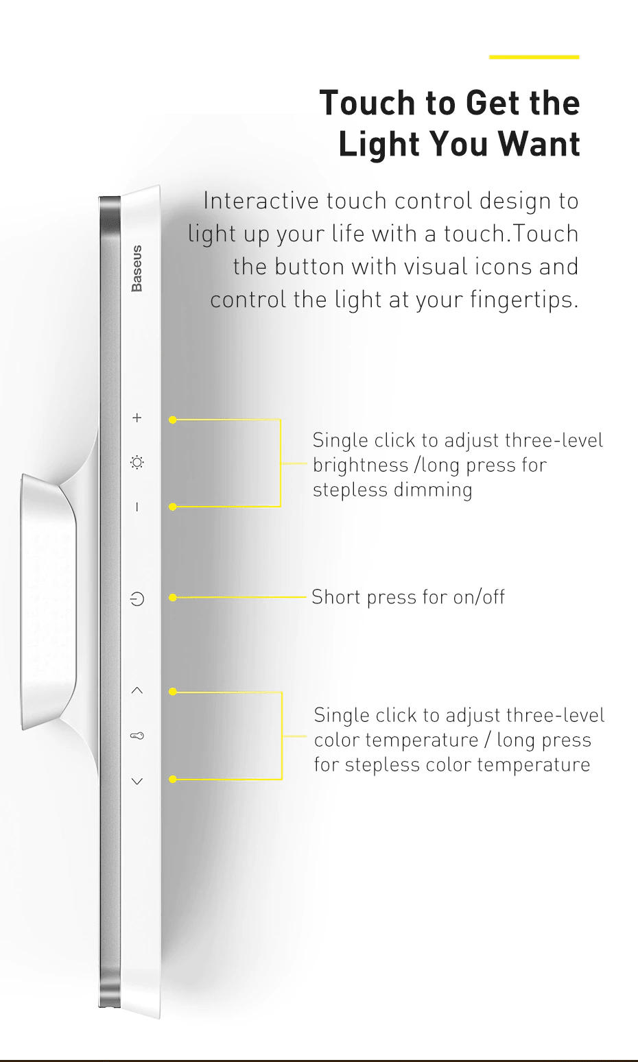 LED Magnetic Dimming Reading Desk Lamp