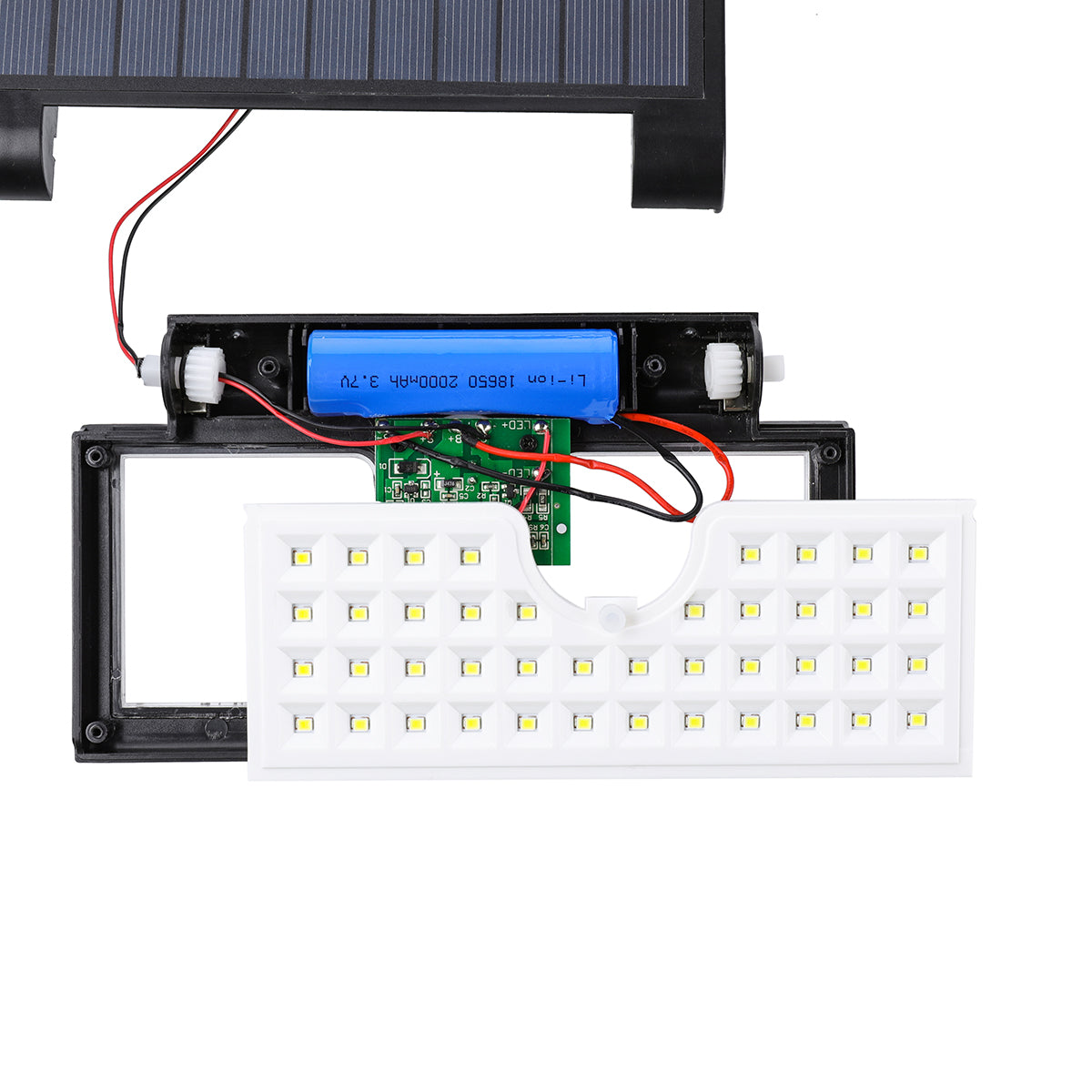 Outdoor Solar Wall LED Light with Auto Control & Motion Detection