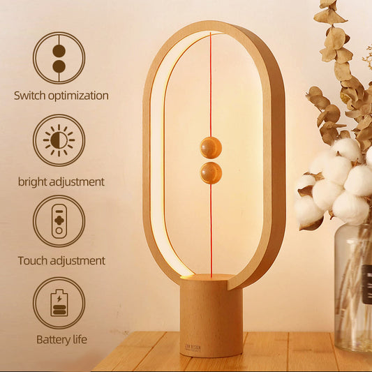 Creative LED Night Light with Magnetic Switch