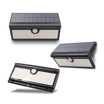 Outdoor Solar Wall LED Light with Auto Control & Motion Detection