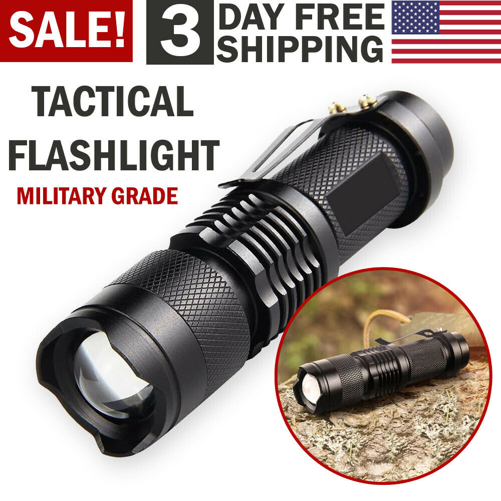 Mini LED Flashlight (Zoomable)