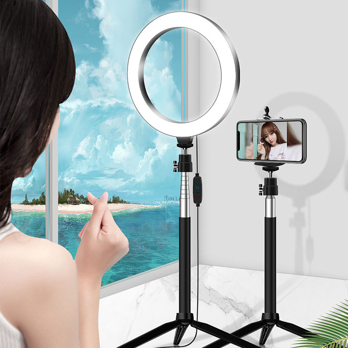 LED Selfie Ring Light With Hight Stand (Tripod)