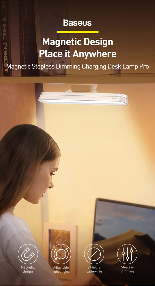 LED Magnetic Dimming Reading Desk Lamp